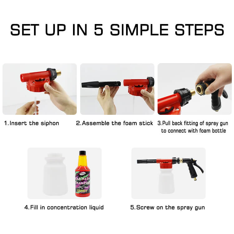 1705044813 S816A Sybon Advanced Foam Gun Car Washing Sprayer With Lower Pressure Ultimate Scratch Free Cleaning