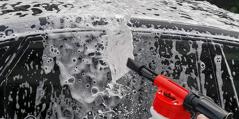 1706258212 What advantages does the Car Wash Foam Sprayer offer compared to traditional car washing methods