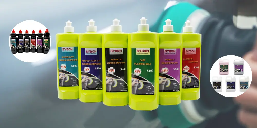 Elevate Your Car's Shine with SYBON's Premium Polishing Compounds