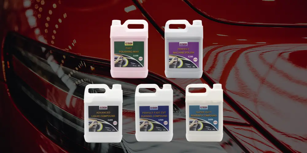 Elevate Your Auto Detailing Game with SYBON's Premium Clear Coat Polishing Compounds