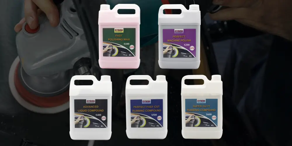 Revolutionize Auto Detailing with SYBON's Two-Stage Polish with Compounds