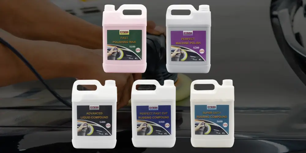 Unlock the Brilliance of Your Vehicle with SYBON's Auto Paint Polishing Compounds