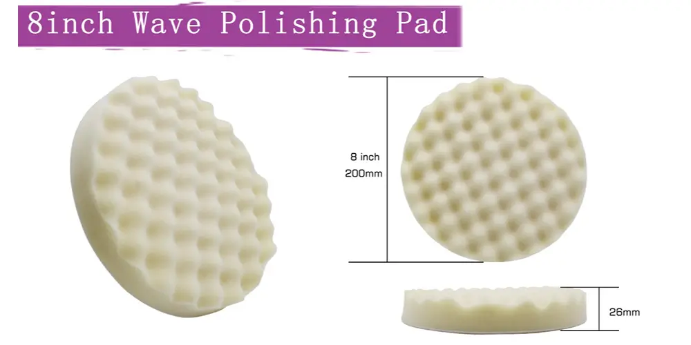 1711013613 Mastering Auto Detailing Excellence with SYBONs 8inch Waffle Face Polishing Pad