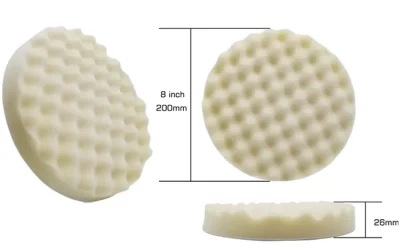 Mastering Auto Detailing Excellence with SYBON's 8inch Waffle Face Polishing Pad