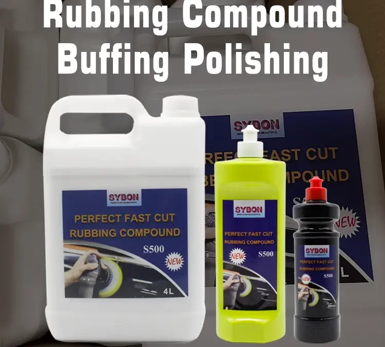 Revitalize Your Ride: Rubbing Compound Buffing Polishing for Removing Oxidation and Scratches from Car