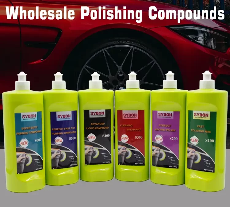 Enhance Your Car Polishing Business with SYBON Wholesale Polishing Compounds