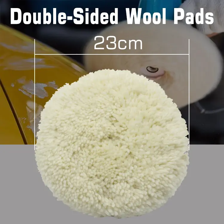 1712547772 SYBONs Double Sided Wool Pads The Ultimate Solution for Automotive Polishing