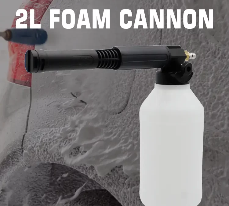 Upgrade Your Car Detailing Game with the Versatile 2L Foam Cannon from SYBON