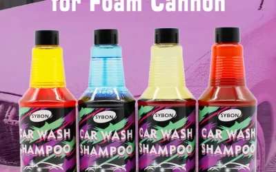Elevate Your Car Cleaning Business with SYBON's Best Car Wash Shampoo for Foam Cannon