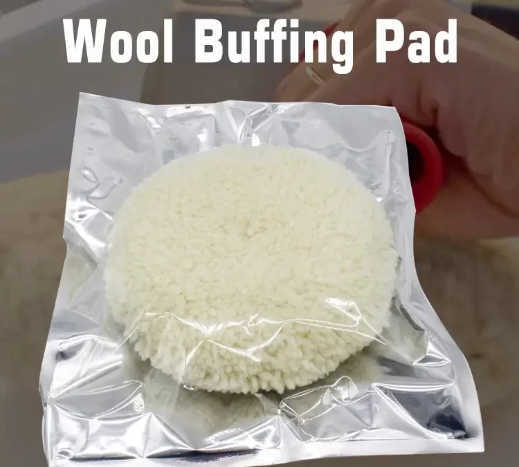 Unleash Superior Polishing Power with SYBON's Double-Sided Wool Buffing Pads