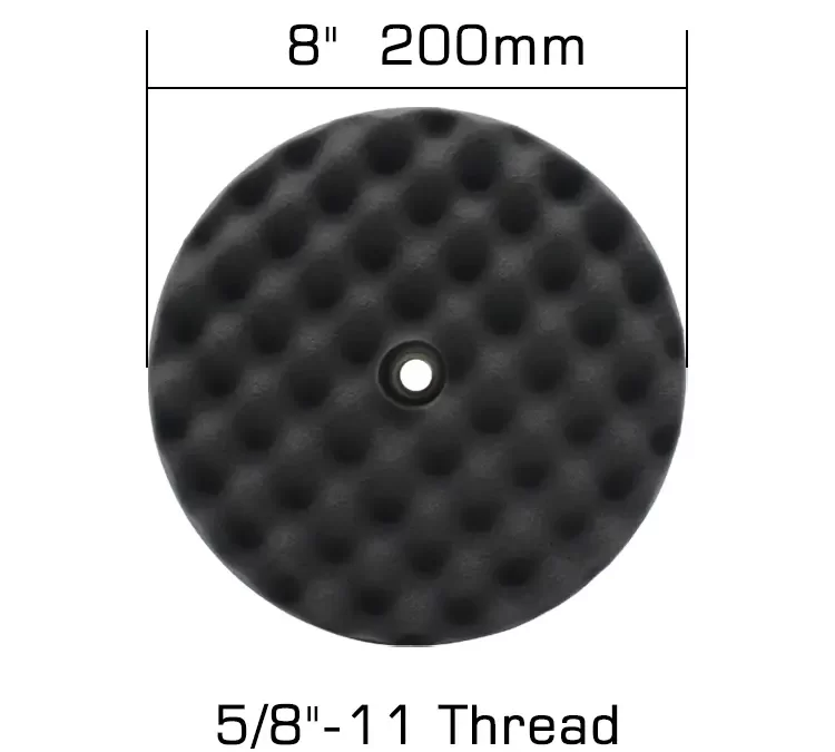 Transform Your Auto Detailing with SYBON's 8 Inch Double Sided Waffle Foam Pad