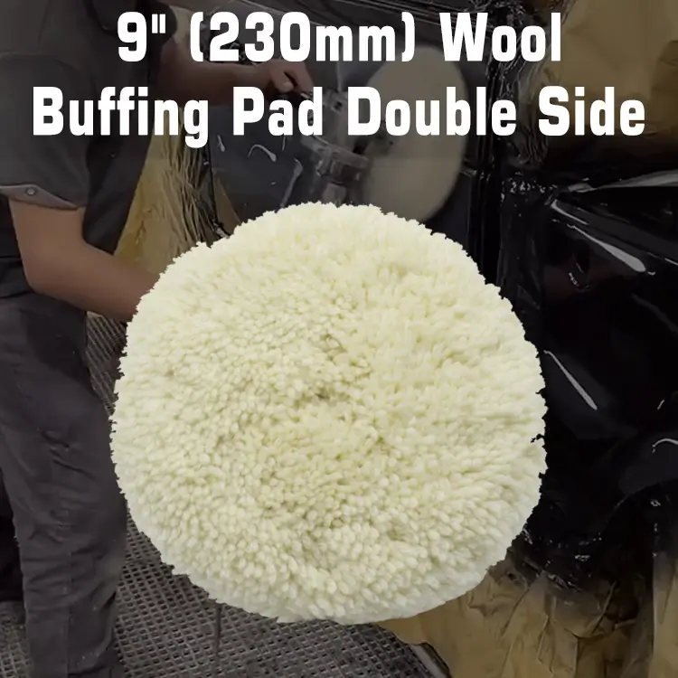 1717498192 SYBONs 9inch 230mm Wool Buffing Pad Double Side The Ultimate Solution for Professional Auto Detailing
