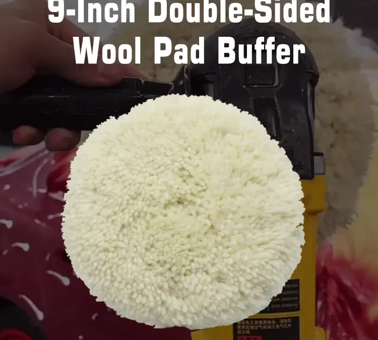 Boost Your Distribution Business with SYBON's 9-Inch Double-Sided Wool Pad Buffer