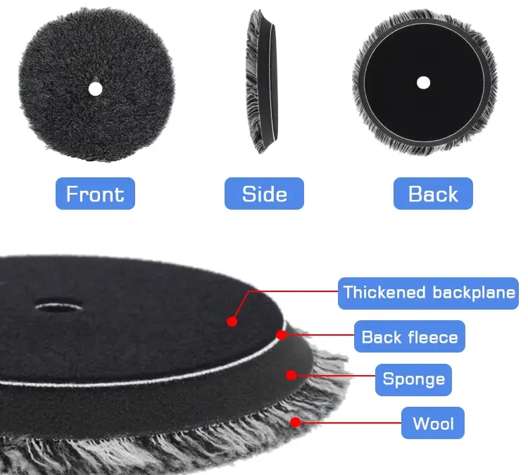 The Ultimate Guide to 6-Inch Velcro Wool Buffing Pads for Auto Detailing