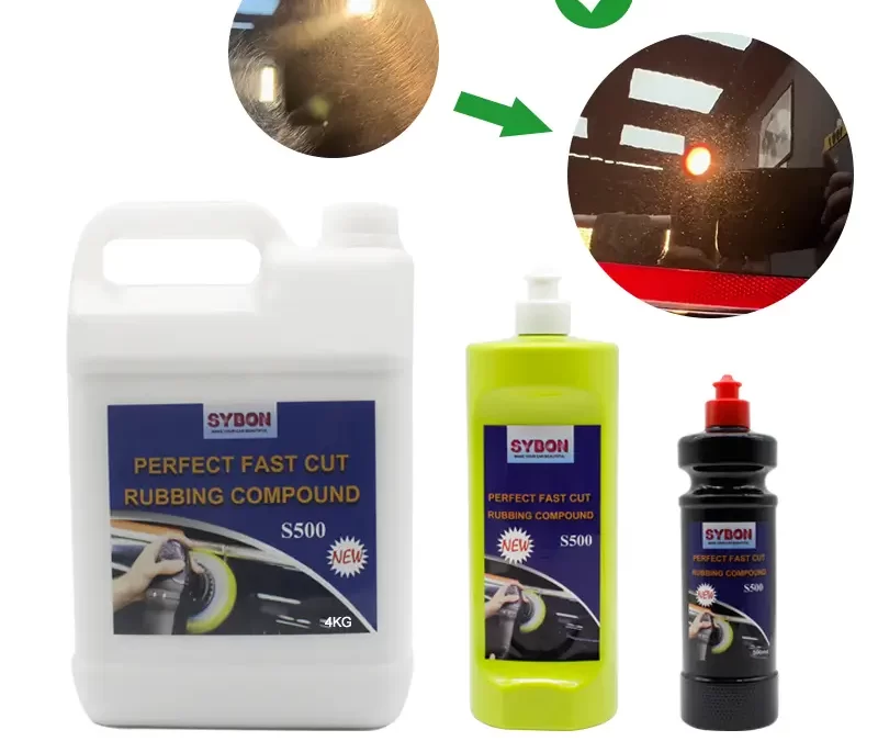 SYBON: The Cost-Effective Alternative to 3M Rubbing Compound for Auto Detailing Professionals