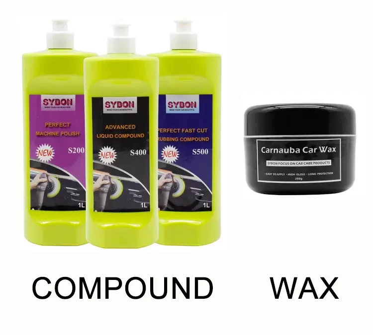 SYBON: Premium Compound and Wax Solutions for Automotive Care Professionals