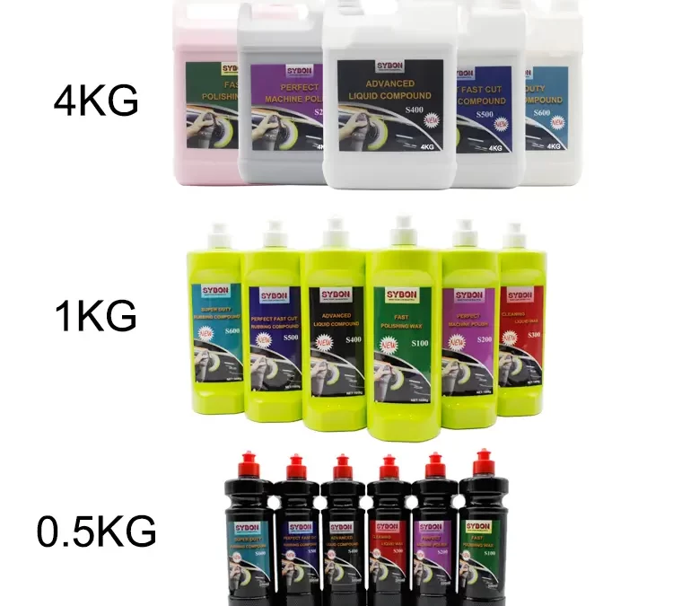 SYBON Polish Compound Package: The Perfect Solution for Automotive Care Professionals